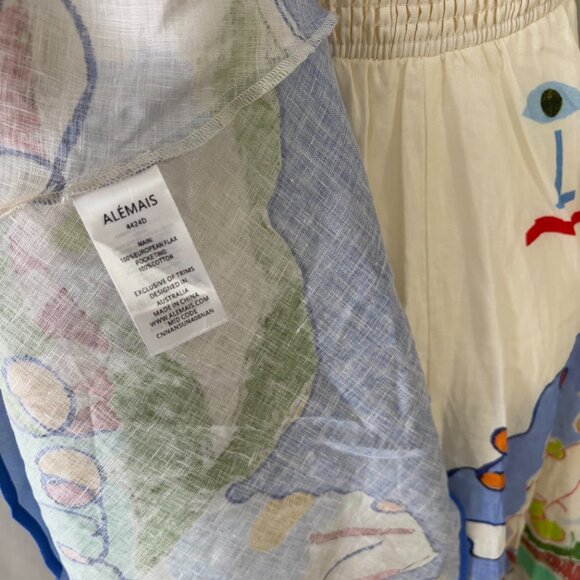 ALEMAIS Women’s Nadia Linen Maxi Dress - Picture 12 of 12